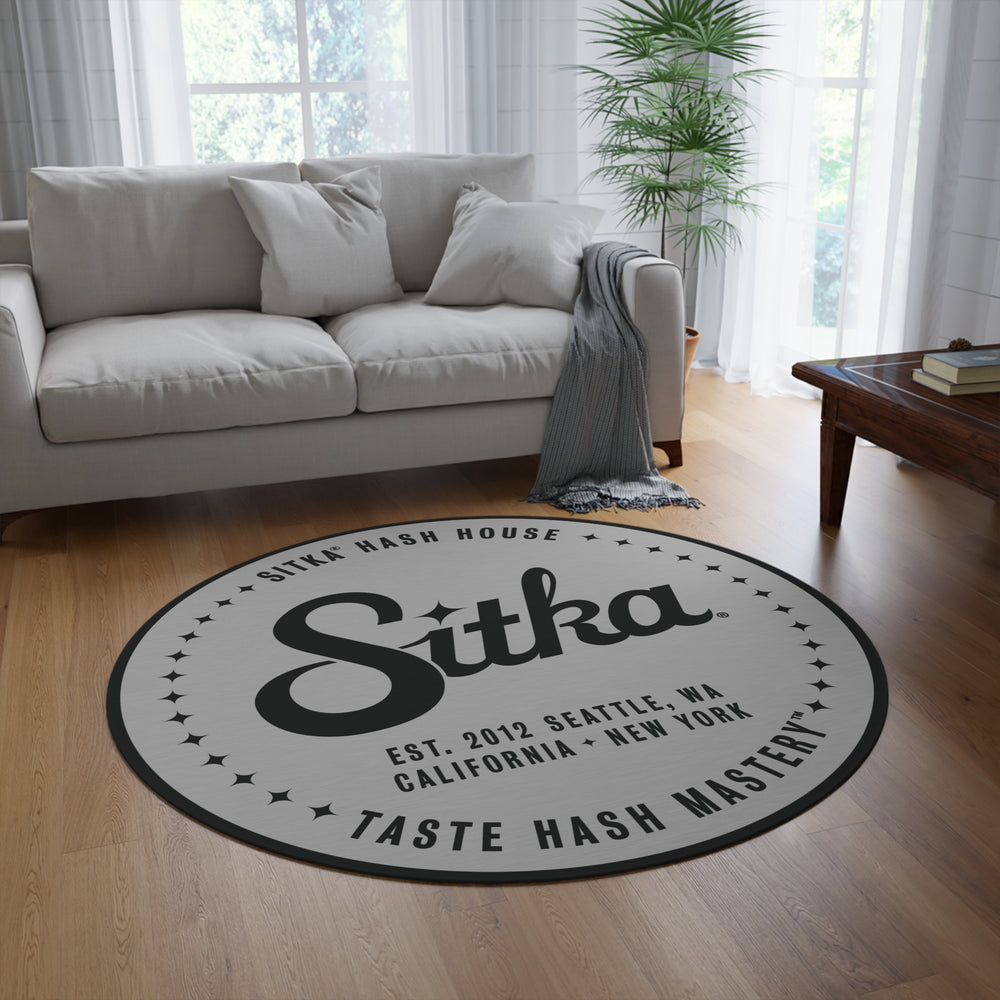 
                  
                    Sitka Hash House Round Rug
                  
                
